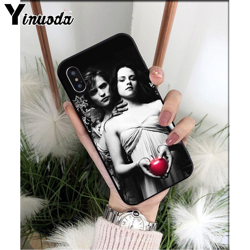 Yinuoda TV Twilight Isabella Edward Cullen Custodia Morbida in TPU per Telefono per iPhone X XS MAX 6 6S 7 7plus 8 8Plus 5 5S XR 11 11pro max
