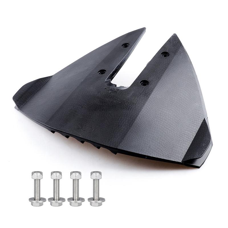 Marine Hydrofoil Stabilizer Outboard Boat ABS Plastic Steering Boat Control For Outboards Stern Drives 30HP-300HP Engine Black