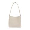 Summer new fashionable retro woven handbag niche high value large capacity shoulder crossbody bucket bag