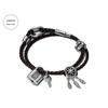 Pandora Woven Design Bracelet Women bracelets Black B802501