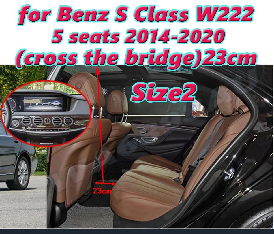 Custom High Quality Car Floor Mats for Mercedes Benz S Class W222 W223 Auto Anti Dirty Durable Carpet Protective pad