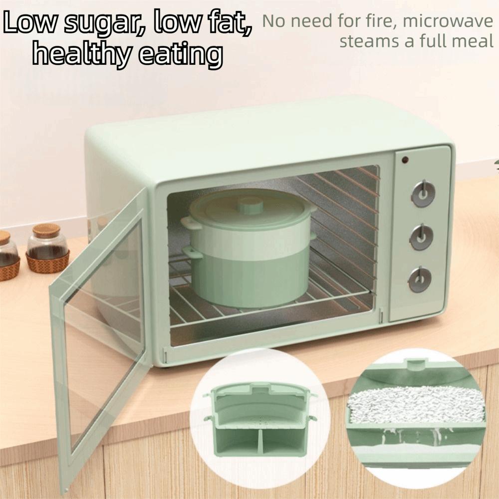 Microwave Safe Microwave Silicone Steamer Microwave Steamer Bowl Vegetables Cooking