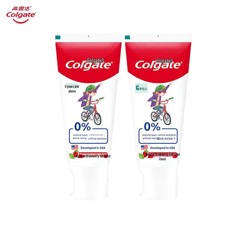 Colgate Kids Natural Strawberry Mint Toothpaste