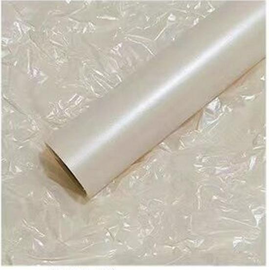 Papel de Embrulho Impermeável Brocade 38g Perolado Neve para Flores Frescas & Arte Floral