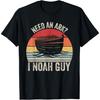 Huyarin Retro Need an Ark I Noah Guy Christian Gifts Pun Funny T-Shirt