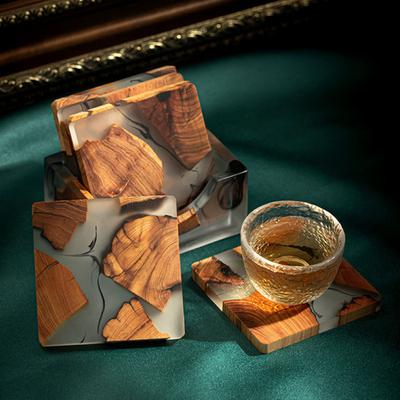 Great Cup Coaster Čirá textura Opakovaně použitelná proti opaření