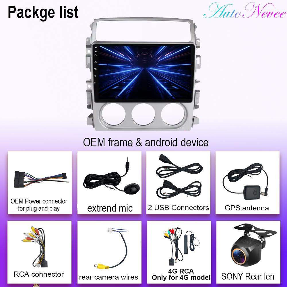 Android 14 Multimedia Video Player for Suzuki Liana 2004 - 2008 Car Radio Stereo Head Unit GPS Navigator 4G WIFI NO 2 Din DVD