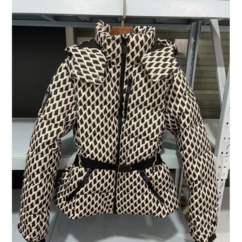 

Женская теплая лыжная куртка Зимняя куртка с капюшоном приталенного кроя S