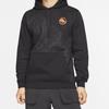 Nike Club Fleece Print Pullover Hoodie Men Hoodie Black CT5228-010