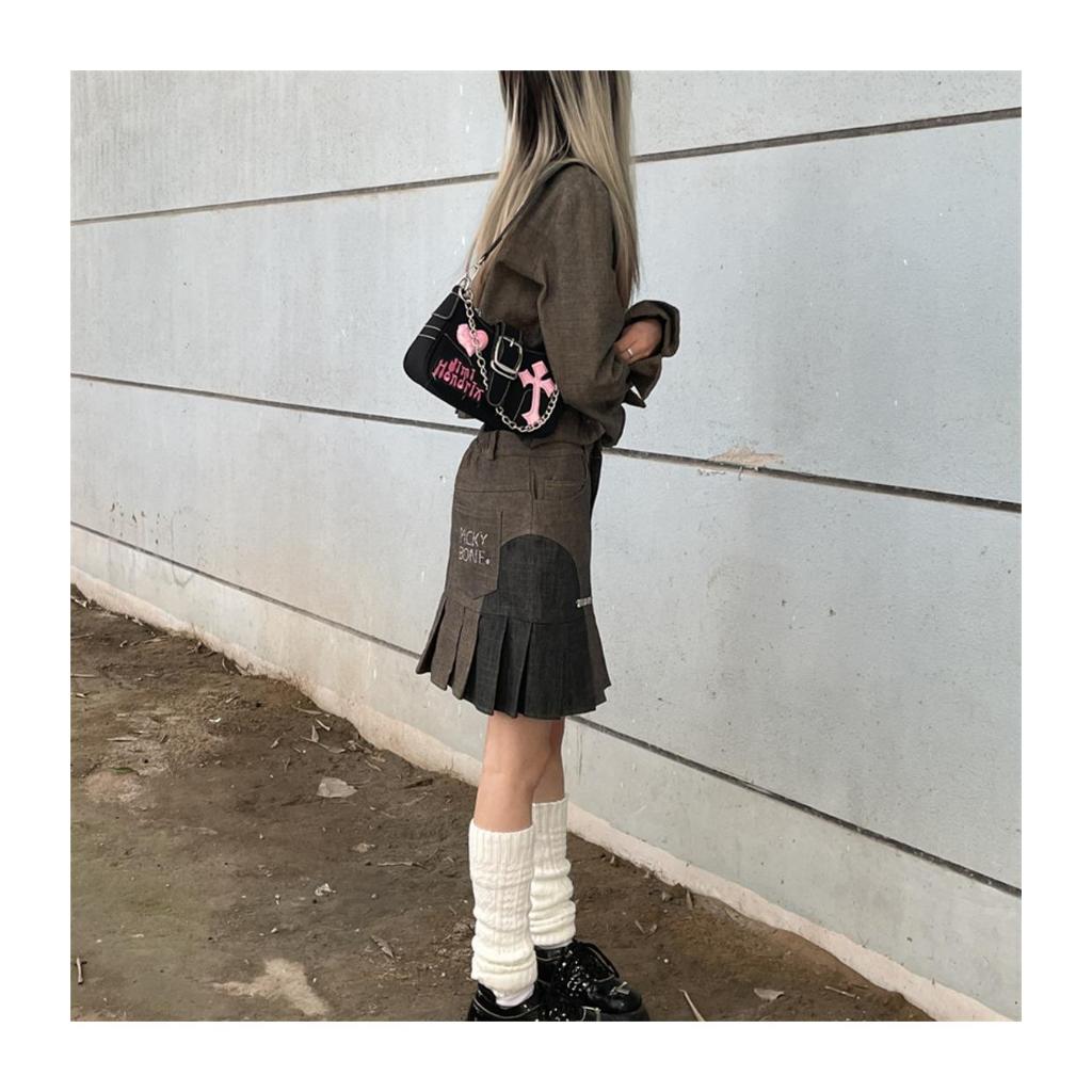 Y2K Millennial Single Shoulder Cross-Body Chain Bag