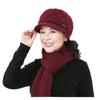 Autumn and Winter Hats for Women Thickened Velvet Warm Woolen Hats Fashionable and Versatile Berets Peaked Caps Knitted Hats