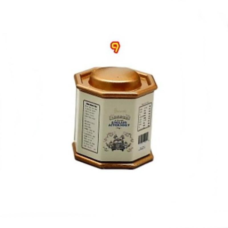 

1 шт. Аксессуары для кукольной мебели 1:12 Кукольный домик Банка кофе Банка чая Модель Имитация Предмет Украшение Миниатюрные Игрушки