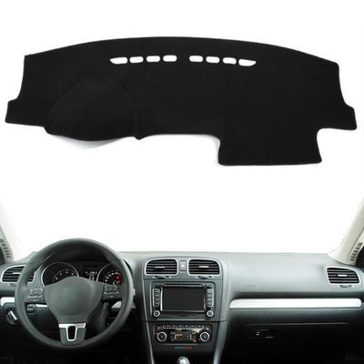 For Volkswagen VW Golf 6 2009-2012 2013 Interior Dashboard Cover Mat Pad Dashmat Sunshade Carpet Cushion Styling Car Accessories