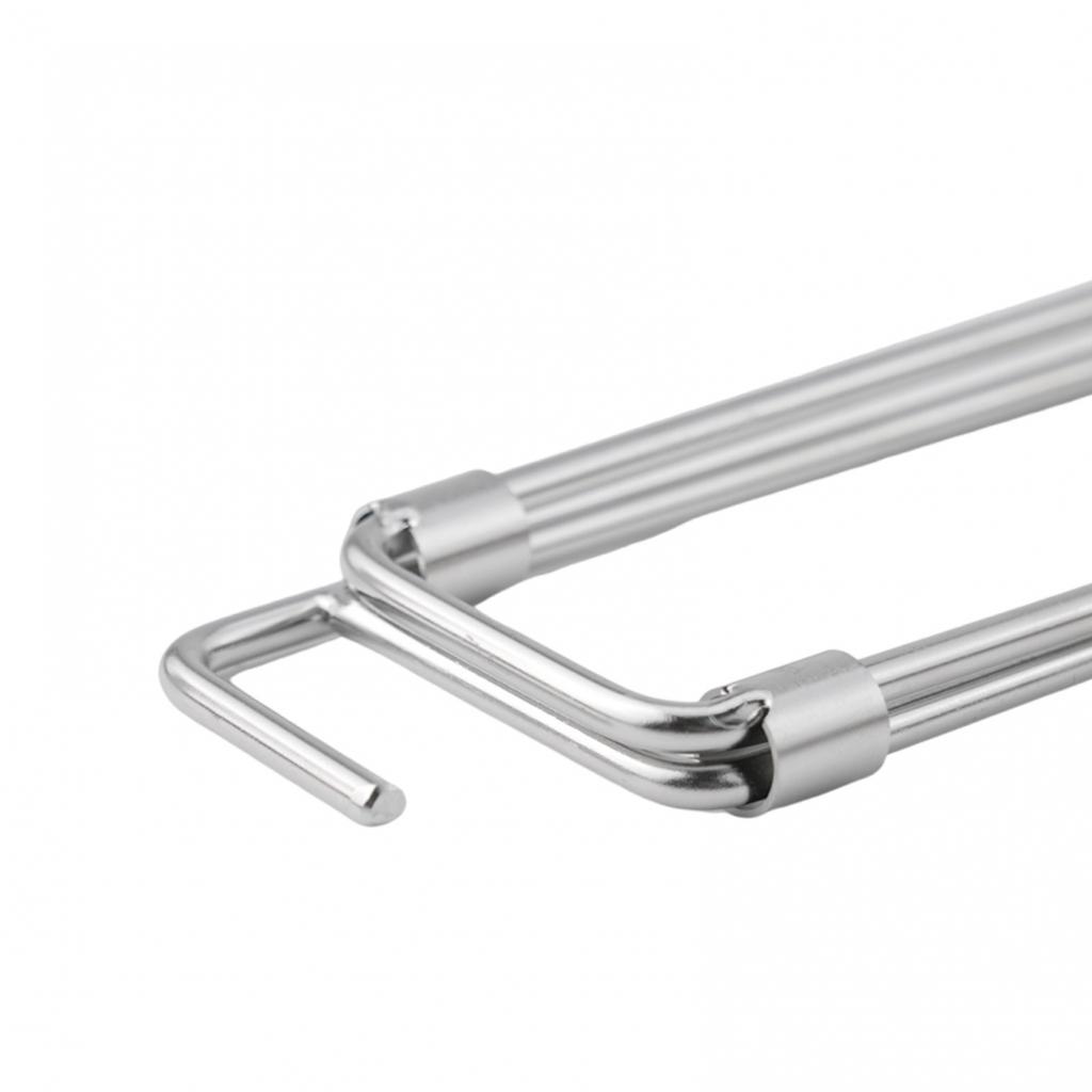 RV Secure Adjustable Bars Tension-Style 12.5-22.3\ Stainless Steel Rods Food