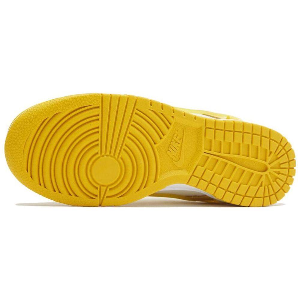 Nike Womens Dunk Low Twist Vivid Sulfur Women Sneakers Yellow Coconut-Milk White DZ2794-100