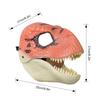 Máscara de Dinosaurio 3D Raptor Realista Dino Mandíbula Móvil Máscara de Dinosaurio PVC de Alta Calidad Cubrecabezas Halloween Juguete para Niños Regalo de Carnaval
