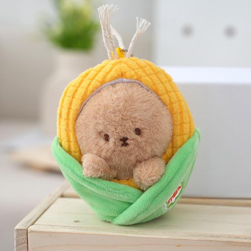 

Милая плюшевая кукла Henshin Vegetable Amimal, игрушка-подвеска, брелок, рюкзак, украшение, подарки