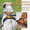 No Tension Dog Harness, Breathable Harness, Puppy Harness, Reflective Strips, Safety Guide, Adjustable Soft Strap Traction Rope