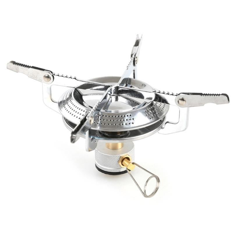 Pocket Picnics Cooking Gas Burners Outdoor Camping Folding Stove Portable Camping Furnaces Stove Survival Furnaces