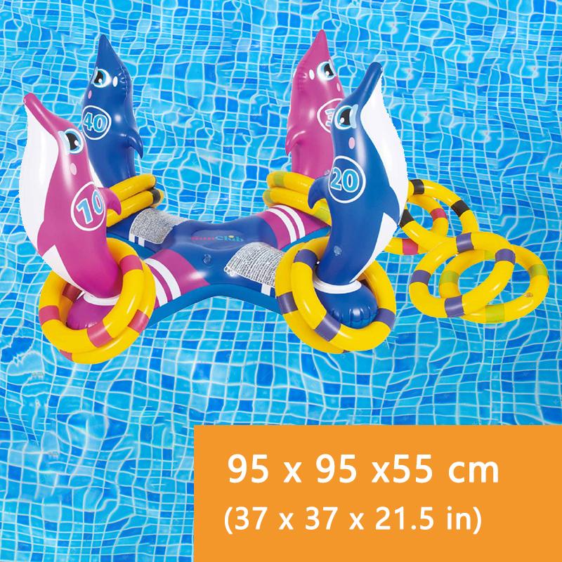 Piscină de Vară Jucării Gonflabile Jocuri cu Apă Plutitoare Volleybal Fotbal Joc de Aruncare Inele Accesorii Piscină Petrecere pe Plajă Jocuri Sportive