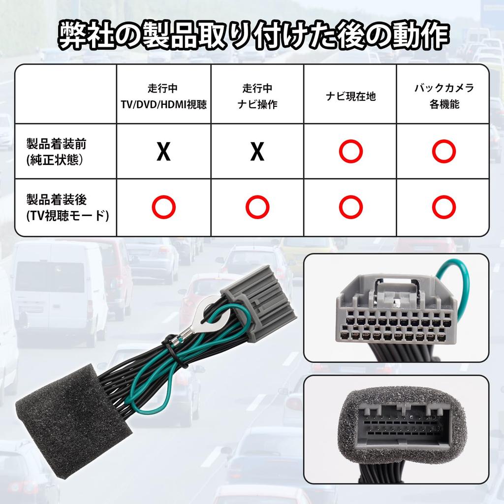 Kotesoto TV Canceller for Honda and This TV Canceller is compatible with the TV Kit and includes a CONNECT TV Harness This navigation system canceller