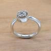 CZ 925 Sterling Silver Ring, Handmade Women Dainty Ring, Gift For Her