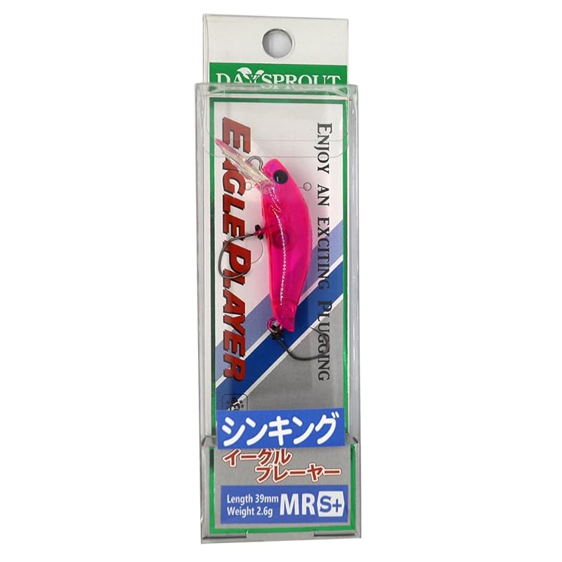 

Disprout (DAYSPROUT) minnow eagle player MR S+ 39mm 2.6g tea utensil pink E17 lure