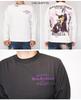 Battou Musume Karakuri Tamashii Japanese Pattern Long Sleeve T-Shirt, Yua and Hina, 243130-20 Black - L