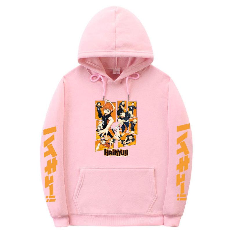 Haikyuu Haikyuu Haikyuu Cartoon Day Anime Loose Hooded Sweatshirt Sweatshirt