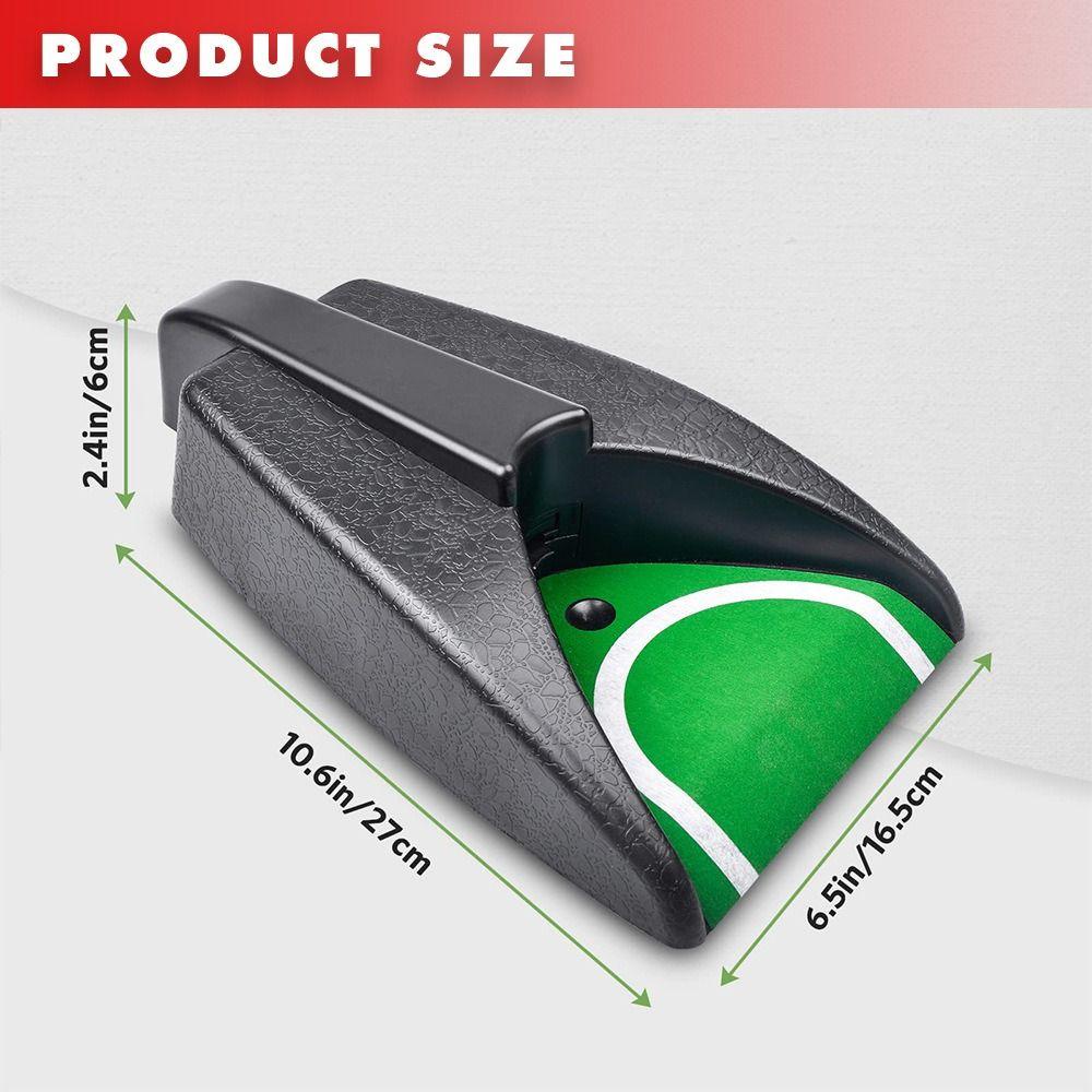 Battery-Powered Golf Automatic Putting Cup Automatic Return Practicing Unit Automatic Ball Returner Indoor Use