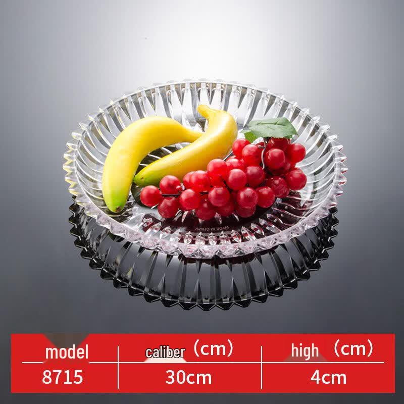 Qianxing Chinese Style Acrylic Fruit Plate Set