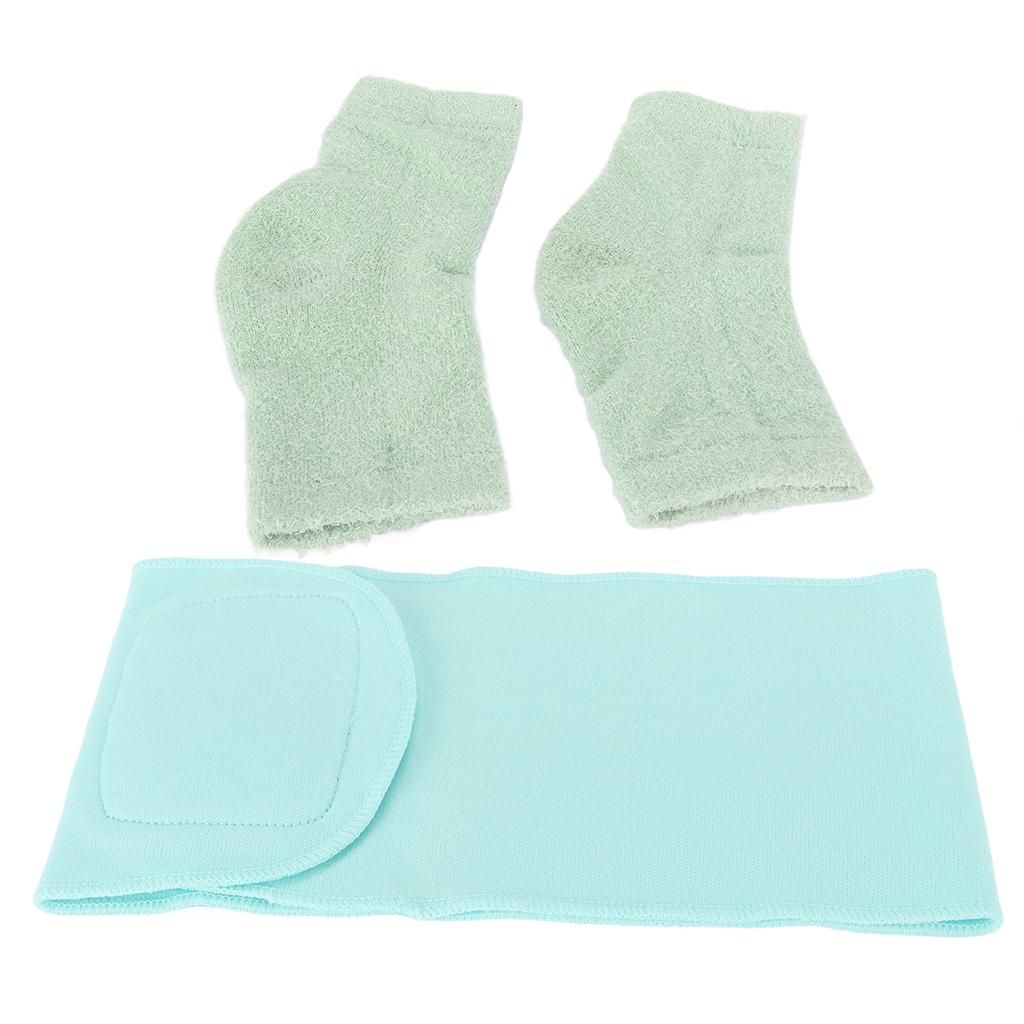 Moisturizing Gel Heel Sleeves Nourishing Softening Cracked Skin Reusable SPA Neck Wrap Mask