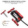 Bicycle Needle Driver Hydraulic Disc Brake Hose Cutter Insert Install Tool For MTB Road Bike Cable Pliers Olive Connector Tools