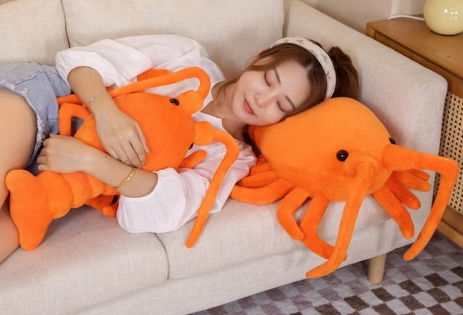 And Tiger Prawns Plush and Body Cute and Fun Item for and Cute and Moe Crab 4020 [dokidoki] Shrimp, Lobster, Toys, Cushion, Pillow, Events, Parties,