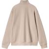 Carhartt WIP American Script FW24 Half Zip Sweatshirt Unisex sweatshirt Peanut I027014-2LP-XX