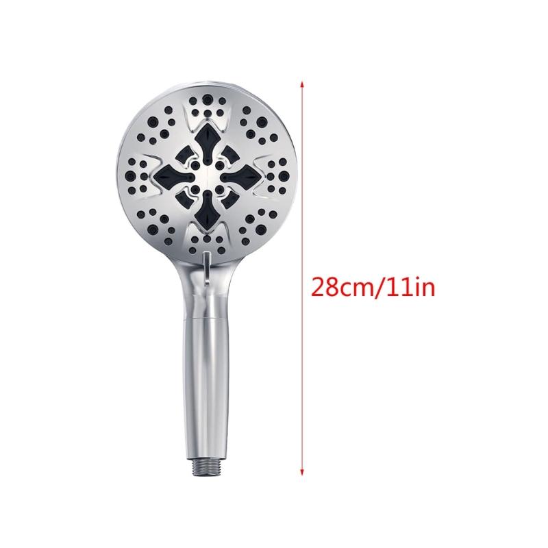 Upgraded Powerful Shower Head with 10 Spray Choice Adjustment Shower Head Multifunctional Shower Head for Bathroom