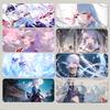 Beautiful Cute Game Genshin Impact Kamisato Ayaka Mouse Pad Large Gaming Mousepad With Thick Stitched Edge Nonslip Desk Mat