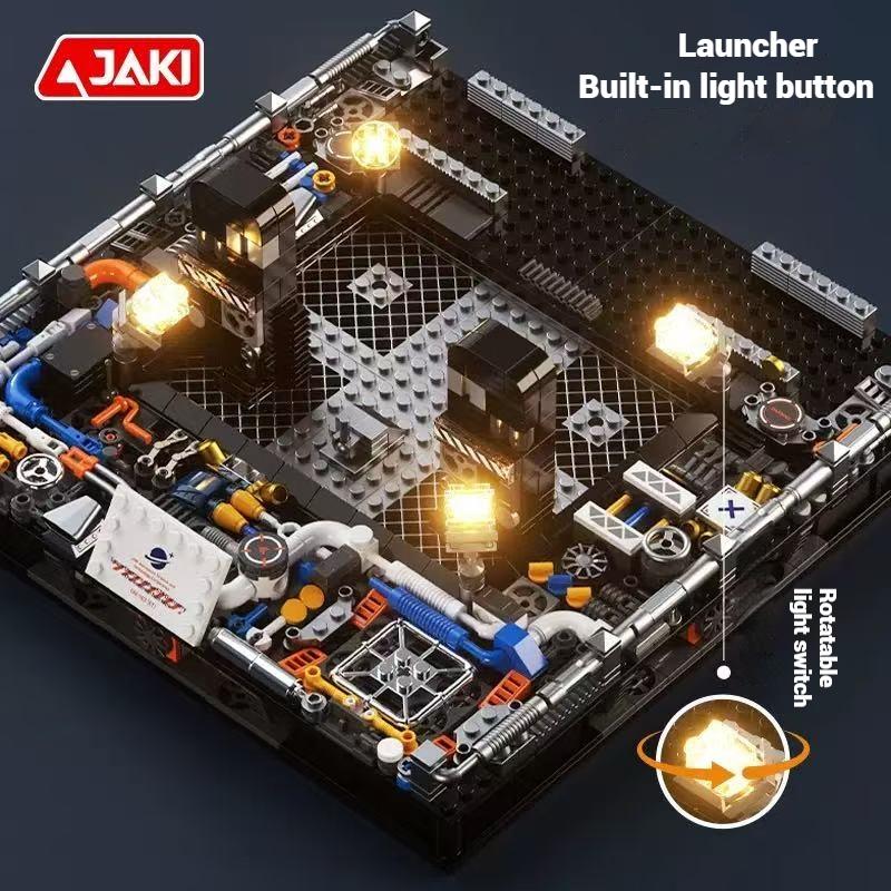 Jaki Space Exploration Series Building Blocks Toys Set, Super Rocket Spaceplane Model Assembly Toy, Children'S Birthday Gift