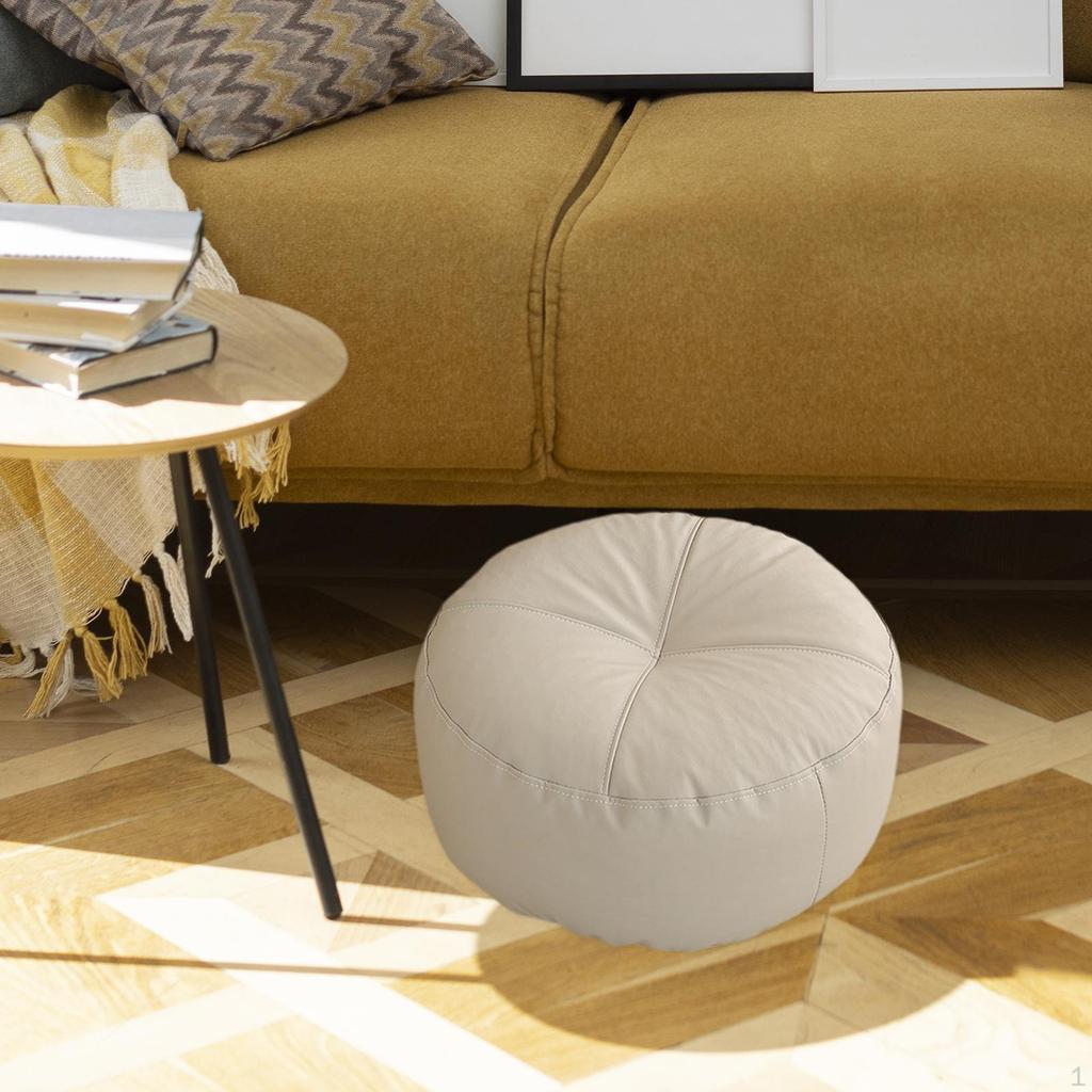Floor Cushion Pillow Round Japanese Style Outdoor Patio Tatami Cushions for Bedroom