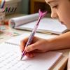Cute Mermaid Tail Pens 4PCS Fish Gel Set, Gradient Transparent Barrel And Glossy Colorful Ink Fin Decor, Smooth Writing for Daily Note Taking