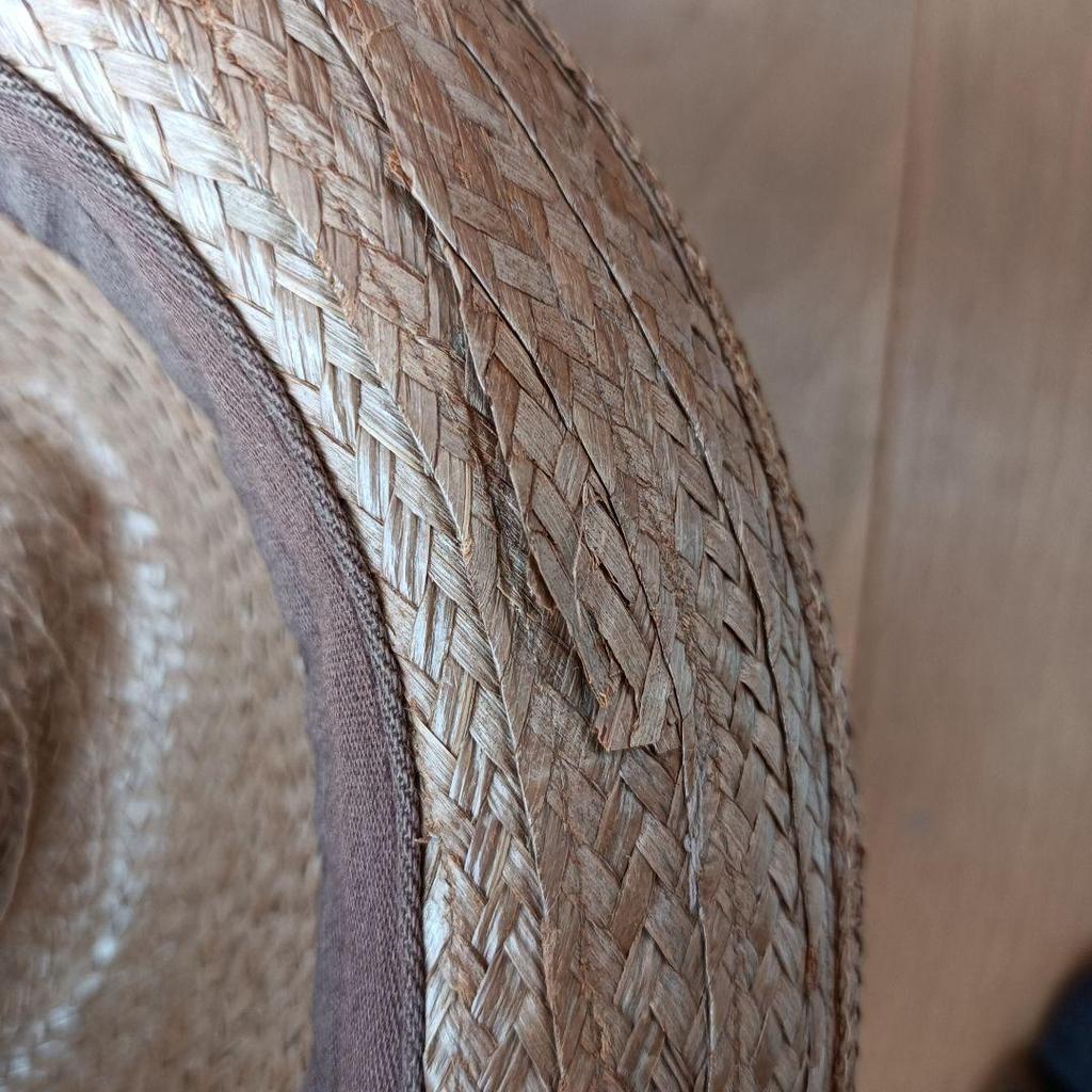 Used STETSON Stetson straw hat