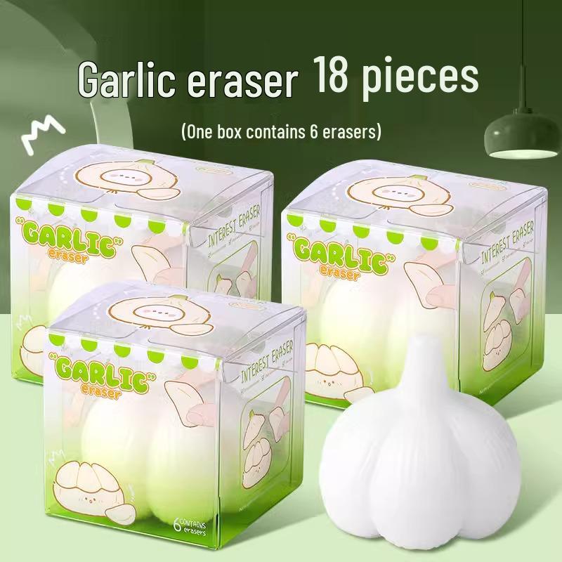 

Мультяшный ластик в виде чеснока: Милый, Креативный и Смешной Розыгрыш для Студентов