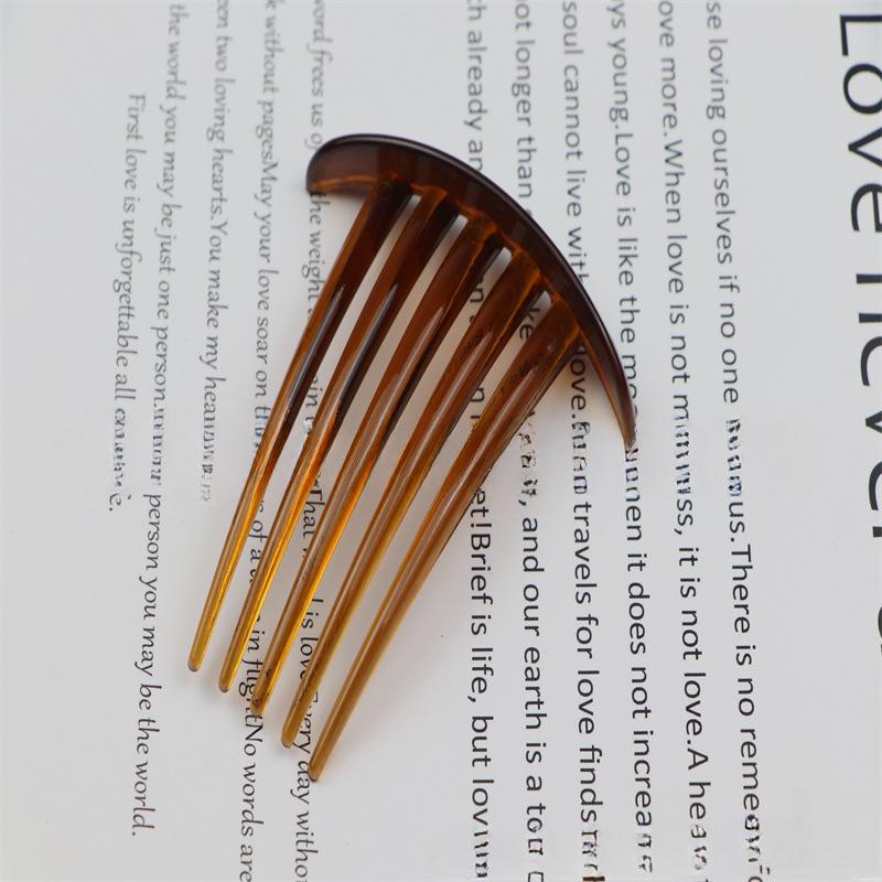 

1 шт. черные шпильки для волос для девочек, женские гребни для волос в виде хвостиков, вставки для объема, зажимы для волос, инструмент для укладки волос, начес, аксессуары для волос