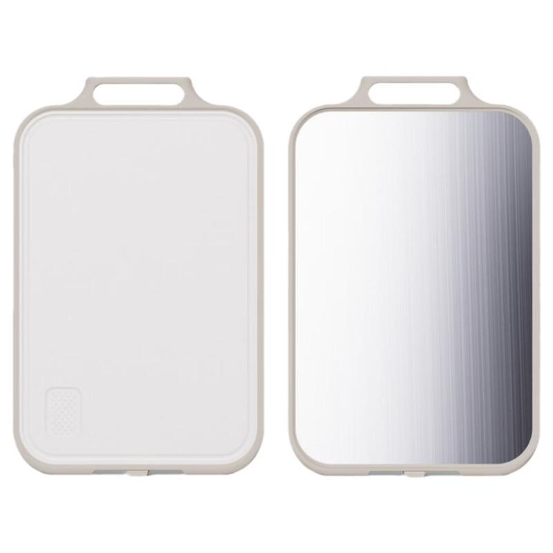 Wu Tuo Dual-Sided Stainless Steel & Plastic Cutting Board