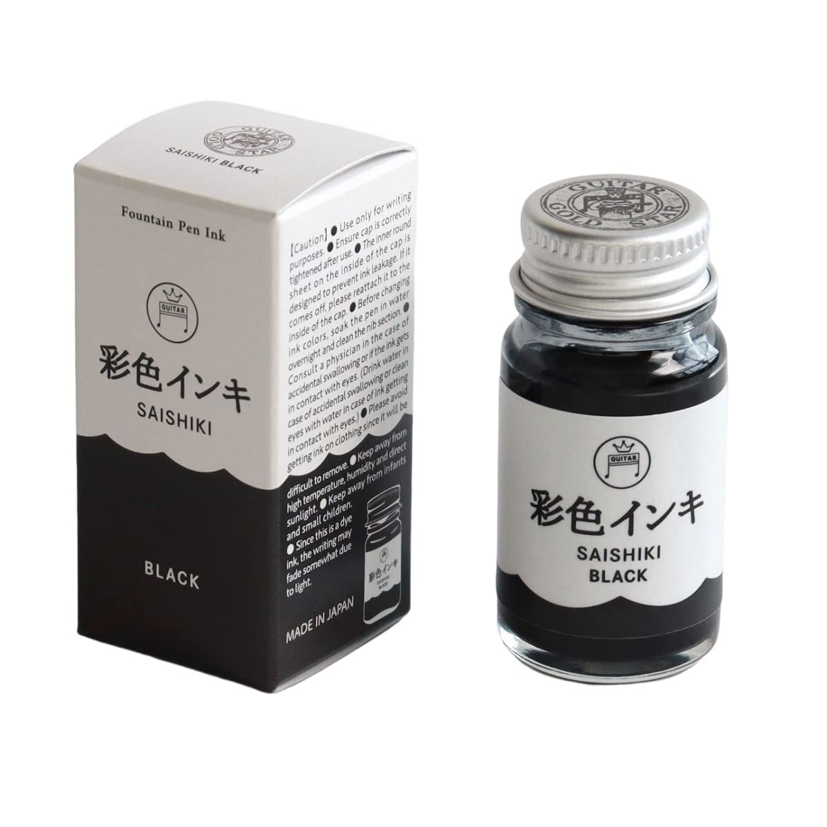 

Teranishi Chemical Guitar Coloring Ink Black SAS-12ML-T1 чорний