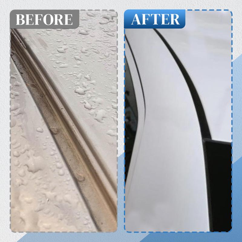 Pair Left Right Car Roof Drip Finish Moulding Seal Strips Trim Rubber for Toyota Corolla 2009 2010 2011 2012 2013 7555502110