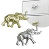 1pcs Elephant Leaf Flower Snail Shape Zinc Alloy Furniture Handle Door Cabinets Knobs Pulls For Children Room Drawer Handle