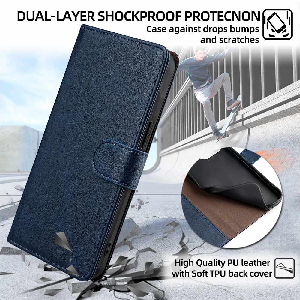 Card Slots Holster Flip Leather Cover For Nokia C32 C31 C22 C21 C12 Plus 12 Pro C20 C10 Magnetic Wallet Case Phone Bag Funda