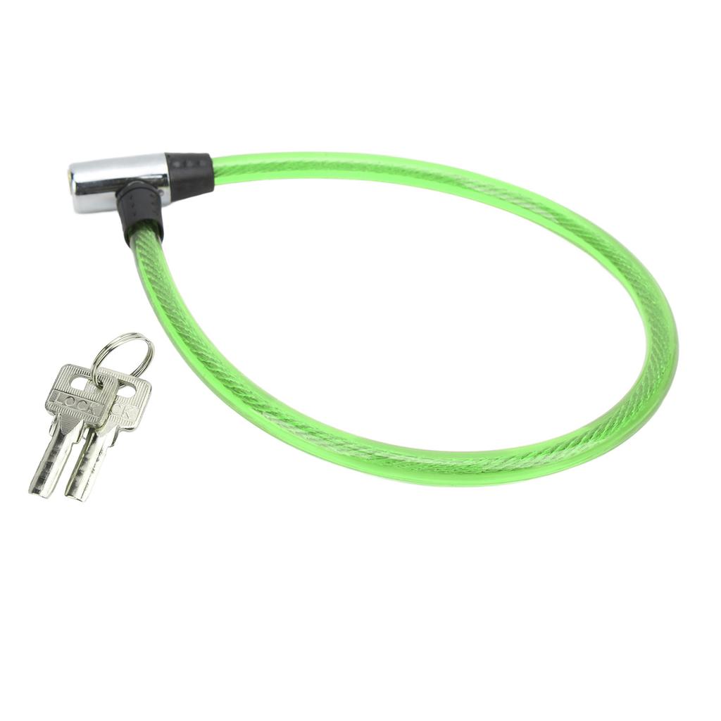 Bike Lock Cable Sturdy Steel Wire Portable Wide Application Easy Cable Lock for Bike Motorcycle Gate