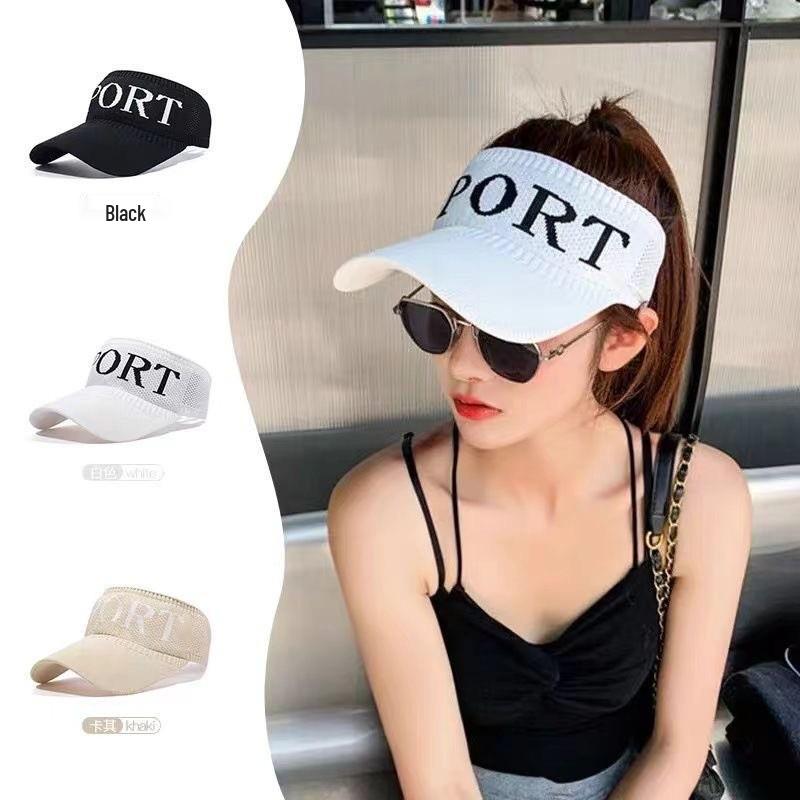 

Женская летняя шляпа-козырек от солнца - Защита лица для улицы